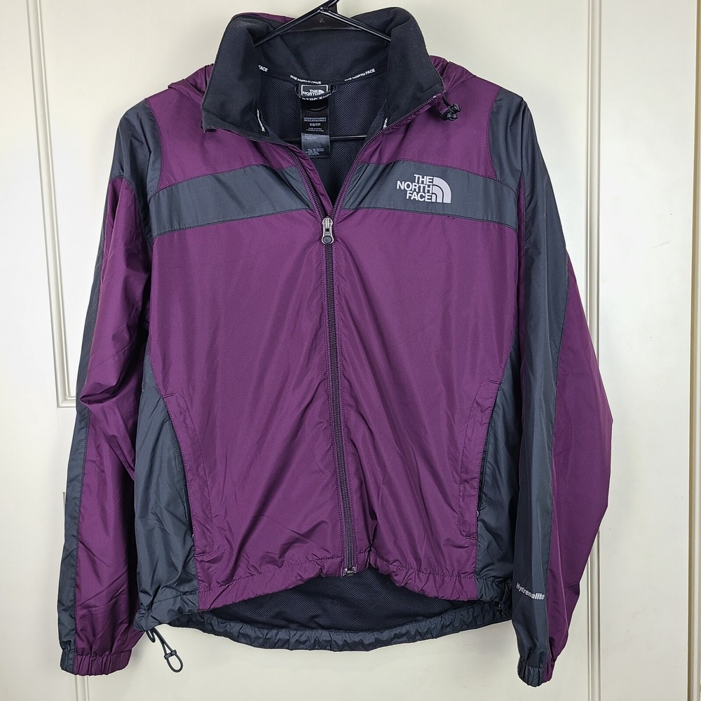 The North Face Women's Hydrenalite Windbreaker Jacket Purple Run Size: XS